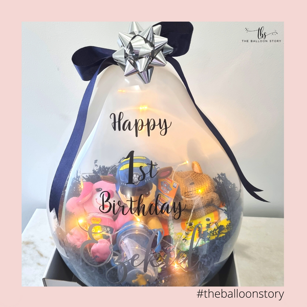 First Birthday - The Balloon Story